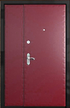 Железная тамбурная дверь Двербург ТБ12 для подъезда 120см х 200см