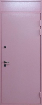 Стальная дверь порошковое напыление и МДФ ПВХ (DP-022)