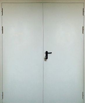 Двупольная дверь техническая двупольная с доводчиком на 60кг 2200*1300 130см х 220см