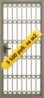 Дверь решетчатая Р14 90см х 200см