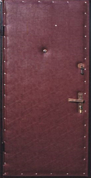 Металлическая дверь эконом класса Двербург В27 90см х 200см