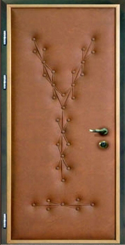 Железная дверь эконом класса Двербург В1 90см х 200см