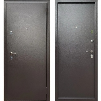 Металлическая Дверь Бульдорс Steel-3 (металл / металл) 96см х 205см
