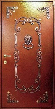 Дверь стальная уличная Двербург ПН37 90см х 200см