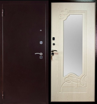 Дверь Норт Е4 8 с Зеркалом 90см х 200см