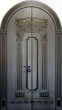 Входная арочная дверь №14