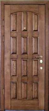 Элитная металлическая дверь Двербург М2 для загородного дома 90см х 200см