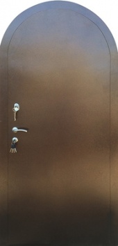 Металлическая арочная дверь №22